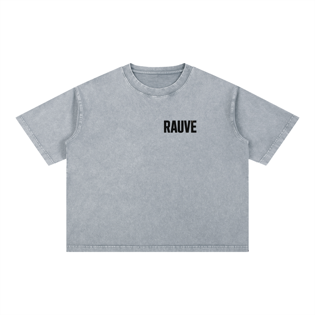 Mineral Wash Boxy Cotton T-Shirt