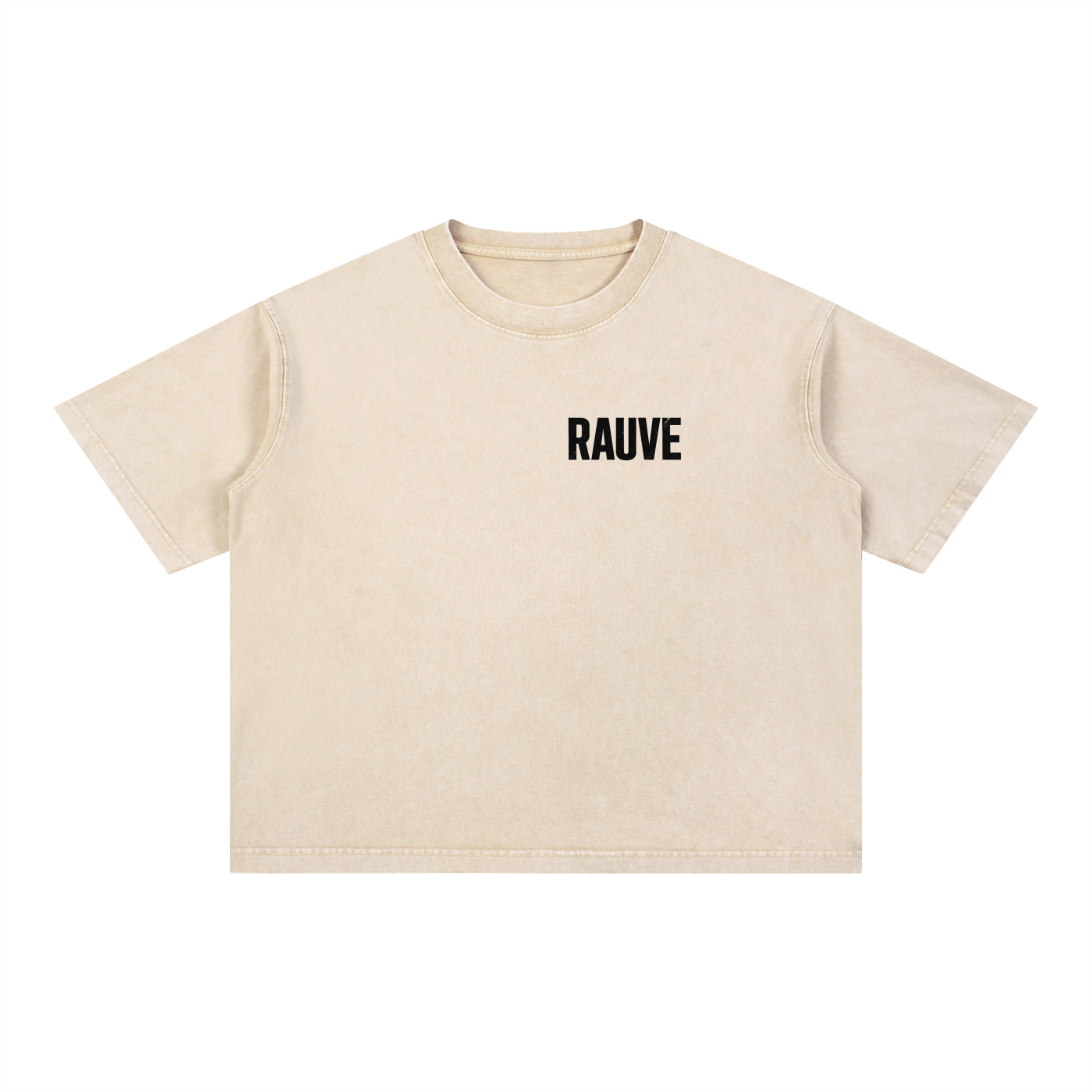 Mineral Wash Boxy Cotton T-Shirt