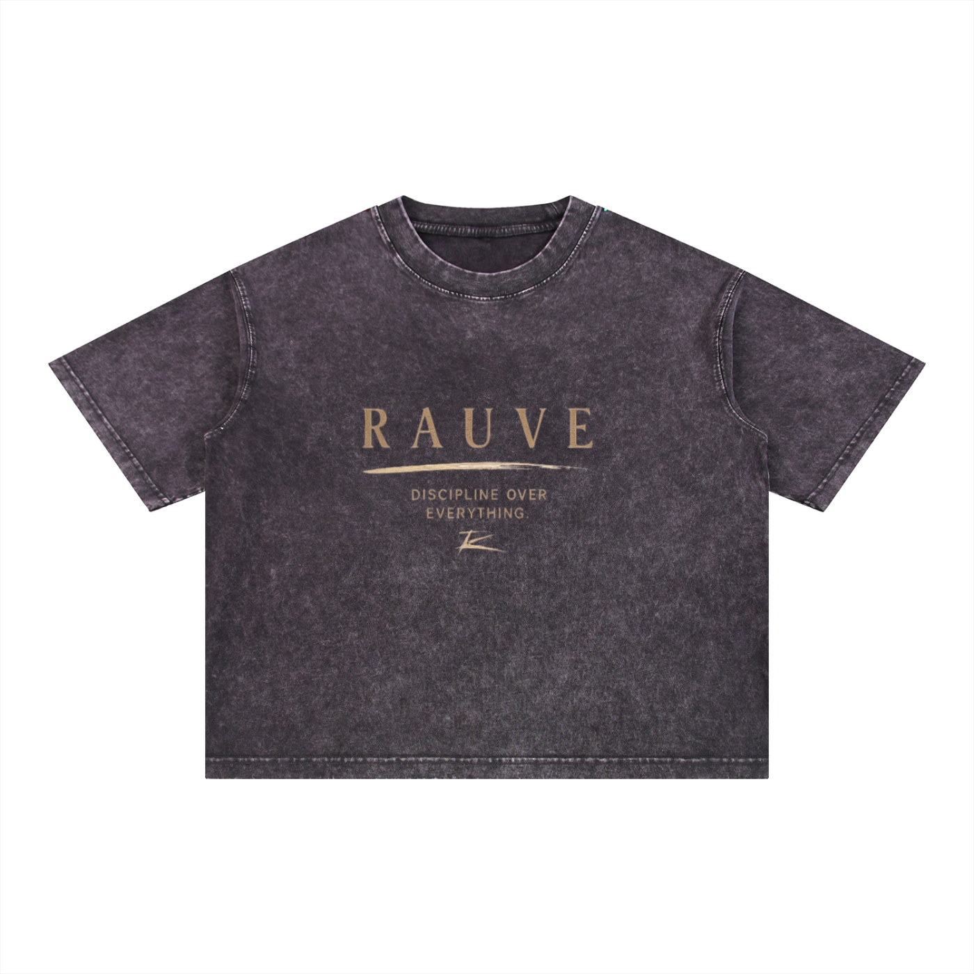 Mineral Wash Boxy Cotton T-Shirt