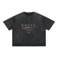 Mineral Wash Boxy Cotton T-Shirt